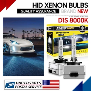 D1S HID Headlight Kit Bulbs 8000K ICE BLUE Replace HID Xenon Conversion Lights - Picture 1 of 9