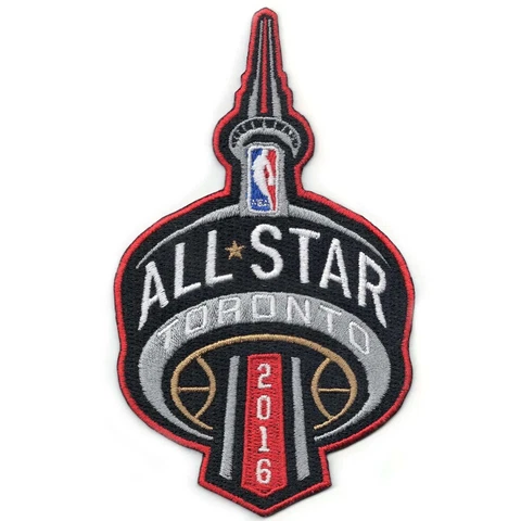 2016 NBA All Star Game Patch in Toronto Raptors Canada Large Jersey Patch Cover