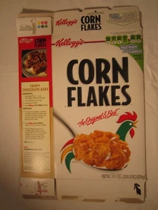 Kelloggs Cereal Box 2008 CORN FLAKES 18 oz [Z3a] - Picture 1 of 2