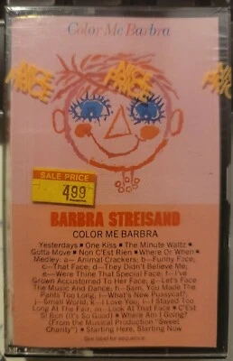 Barbra Streisand "Color Me Barbra" 1966 Cassette Tape Brand New Factory Sealed - Image 1 of 4