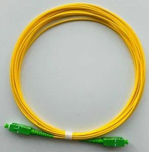 Cavo Fibra Ottica 10Mt. SC/APC Patch-cord Compatibile con TIM, Vodafone, Fastweb - Foto 1 di 1