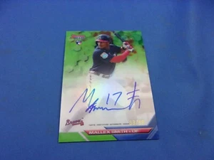 Bowman's Best 2016 Best of 16 Autograph Auto Green Refractor Mallex Smith 53/99 - Picture 1 of 2