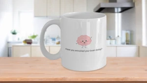 Süße Tasse - Hast du dein Gehirn heute mitgerissen? - Bild 1 von 5