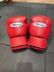 Winning Boxing Sparring Boxing Gloves Red 10oz MS-300B Condition Good
