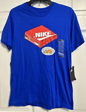 Nike Big Kids Boy's Sportswear T-Shirt Game Royal/ Red-White sz XL