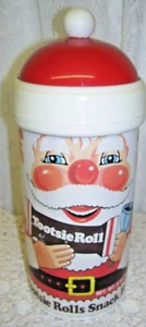 Tootsie Rolls Santa Claus Storage Box Vintage - Photo 1 sur 2
