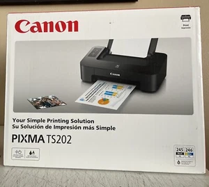 Canon PIXMA TS202 Color Inkjet Printer - New Open Box NO INK - Picture 1 of 2