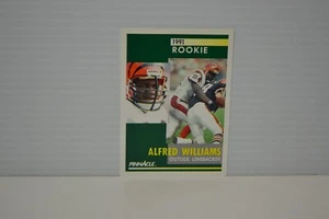 1991 Pinnacle Rookie Football Card #289 Alfred Williams RC - Picture 1 of 2