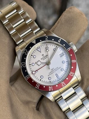 Tudor Black Bay GMT 79830RB Opaline Dial Steel Watch Silver white 2025 - Image 1 of 4