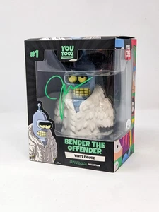 John DiMaggio Bender The Offender Futurama Signed Youtooz Collectible Figure JSA - Picture 1 of 7