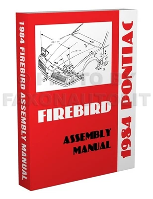 Manuale Di Assemblaggio Della Fabbrica Pontiac Firebird 1984 Trans Am SE - Immagine 1 di 4