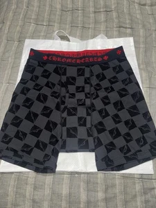 Size L Chrome Hearts Matty Boy 99 Eyes Black Boxer Brief Shorts BRAND NEW - Picture 1 of 4