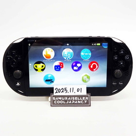 Sony Playstation PS Vita Black PCH-2000 ZA11 Console only PSV Slim Japan Tested