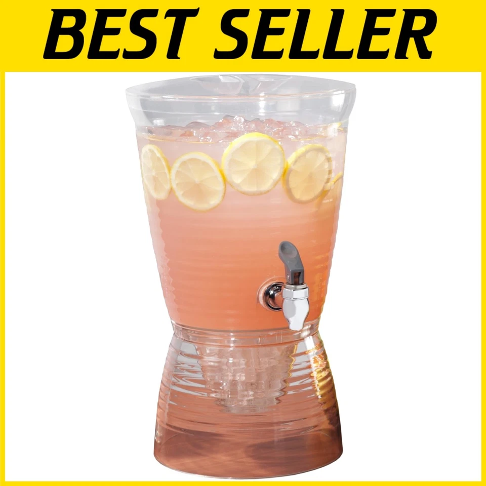 Dispensador de bebidas acrílico de 1,5 galones Foto 1 de 4