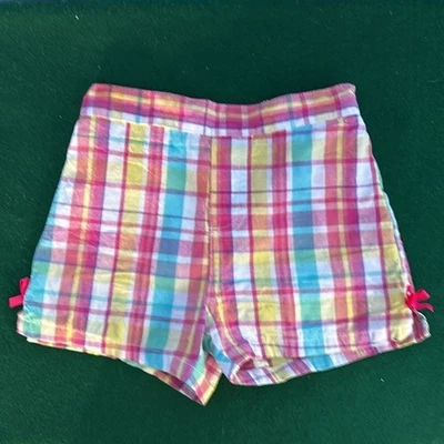 Kids Headquarters Girls Shorts Size 5 – Yellow Plaid Summer Bottoms - Image 1 of 4