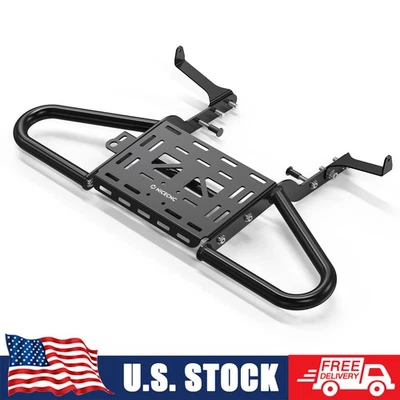 For YAMAHA RAPTOR 700R / 700 YFM700R Rear Grab Bar Luggage Rack 2011-2025 Black Foto 1 de 4