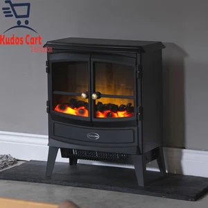 Dimplex Springborne Optiflame Stufa Elettrica Libera Installazione 2Kw Soggiorno Nero - Foto 1 di 9