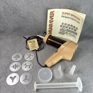 Prensa de galletas eléctrica Wear-Ever Super Shooter 70123 Wear Ever Vintage ¡FUNCIONA! - Imagen 1 de 10