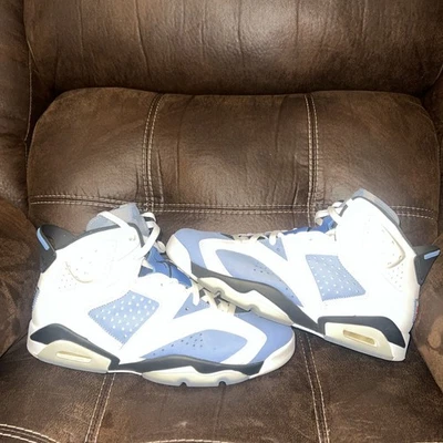 Talla 11.5 - Air Jordan 6 Retro Mid UNC Home (CT8529-410) Foto 1 de 4