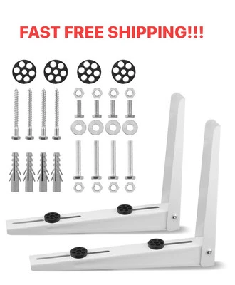 EVERWELL Wall Mounting AC Brackets for 9000-18000BTU Condenser Mini Split Air Conditioner