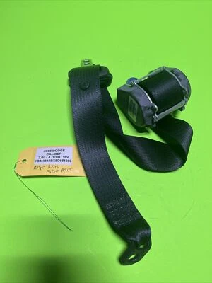 Dodge Caliber 2008 retractor de cinturón de seguridad trasero derecho pasajero OEM L6 Foto 1 de 4