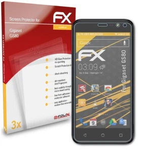 atFoliX 3x folia ochronna ekranu do Gigaset GS80 matowa i odporna na wstrząsy - Zdjęcie 1 z 8