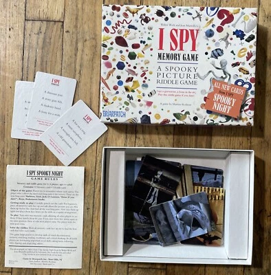 I Spy Memory Game • A Spooky Picture Riddle Game • Spooky Night Briarpatch Games - Image 1 of 4