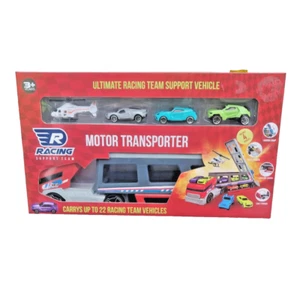 Ultimate Cars Racing Team Autotransporter Spielzeug für Kinder LKW & Zubehör Weihnachten - Bild 1 von 5