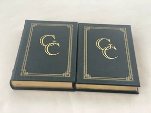 2V Easton Press GROVER CLEVELAND Allan Nevins LEATHER Library of Presidents MINT - Picture 1 of 8