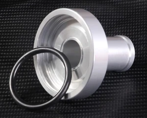 25mm ~1" for HKS Dump Valve Adapter Flange Aluminium BOV Blow Off SSQV Alloy SQV - Picture 1 of 3