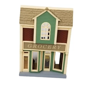 Adorno de tienda de comestibles Hallmark 1998 vintage casas nostálgicas - Imagen 1 de 8
