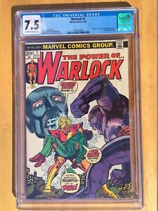 Vintage Marvel Comics 1973 WARLOCK #7 CGC 7.5 Gil Kane Cover Dr. Doom
