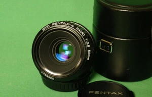 SMC Pentax-A Macro 50mm f/2.8 manual focus Lens KA Mount GREAT CONDITION! - Picture 1 of 16