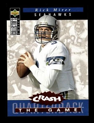 1994 Collector's Choice #C3 Rick Mirer Crash the Game Bronze Exchange - Image 1 of 2