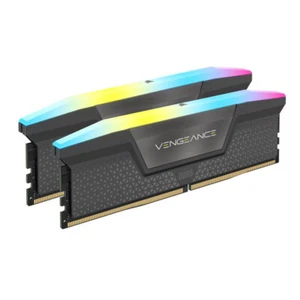 Corsair Vengeance RGB 64GB (2x32GB) DDR5 UDIMM 5200MHz C40 1.25V Desktop Gaming - Picture 1 of 1