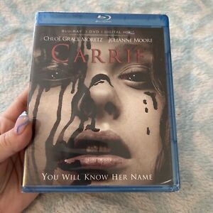 Carrie Blu-Ray/DVD, 2013 Remake w/Chloe Grace Mortez, Julianne Moore New/Sealed 