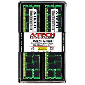 16GB 2x8GB 2Rx4 PC3-10600R Cisco UCS B200 M1 B200 M2 B230 M1 B230 M2 Memory RAM - Picture 1 of 3