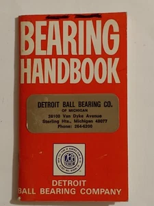 Vintage - Handbook ( Bearing ) - 1970 - Picture 1 of 11