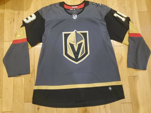 New Adidas VEGAS GOLDEN KNIGHTS JAMES NEAL Mens Authentic NHL Hockey JERSEY 56 Cover