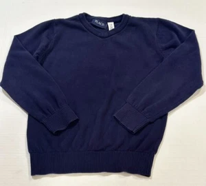 Children’s Place Boy’s Size 7/8 Medium Blue Sweater - Picture 1 of 15