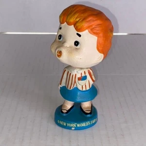 1964-65 New York World's Fair 5" "Wendy" Nodder or Bobblehead - Girl Mascot Twin - Picture 1 of 6