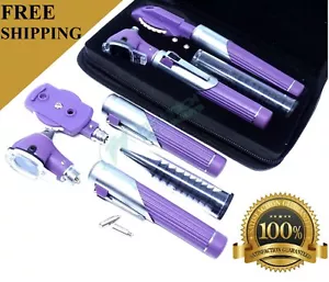 Premium Optic Otoscope Ophthalmoscope Examination LED Diagnostic ENT Set - Picture 1 of 7