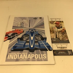 Indianapolis Grand Prix Ticket Stub and Official Program 2014 - Picture 1 of 10