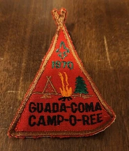 Guada-Coma 1970 Patch Camp-O-Ree Boy Scouts Of America BSA - Bild 1 von 2