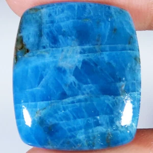 Cuscino 100% naturale 36,15 CT 20x24x5 mm APATITE cabochon pietra preziosa sfusa AL44 - Foto 1 di 3