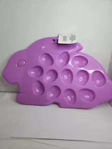 Easter Egg Holder Bunny Plate Set 2 - Picture 1 of 22
