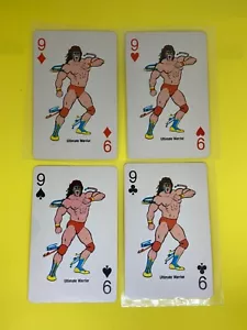 Ultimate Warrior WWF Super Stars Playing Cards 1988 Wrestling Trading Card Retro - Picture 1 of 6