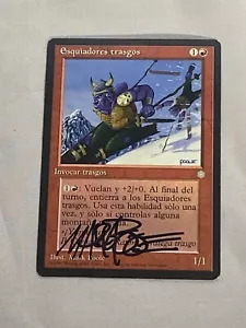 MTG Spanish Goblin Ski Patrol Artist Proof and Signature Signed Poole - Picture 1 of 2