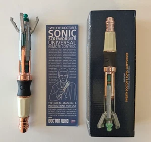 12th Doctor Who Extending Sonic Screwdriver Remote Control Display Prop Cosplay - Picture 1 of 24
