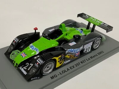 1/43 Spark MG-Lola EX 257 from 2002 24 Hours of Le Mans car #27 SCMG06 CS504 - Image 1 of 4